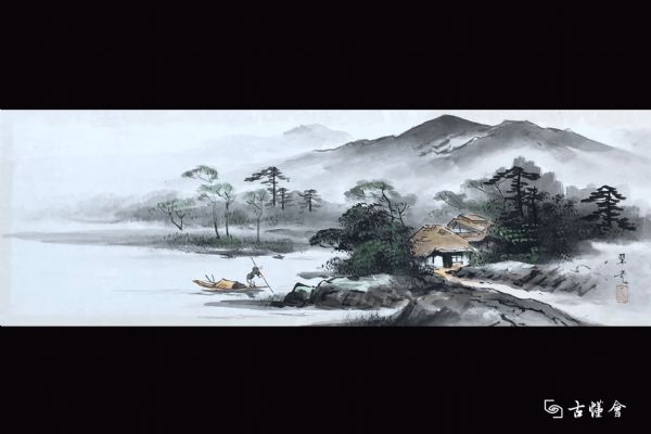 �������黭����ɽˮ���Ҷ�